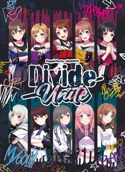 [預訂](特典) BD Poppin’Party×MyGO！！！！！ 合同演唱會「Divide/Unite」Blu-ray 完全生產限定版《24年9月預約》