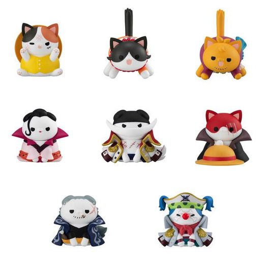 [Pre-order] MEGA CAT PROJECT ONE PIECE Cat PIECE meow! 8 pieces of Luffy and the War on the Top are included in the BOX "December 24 Pre-order"