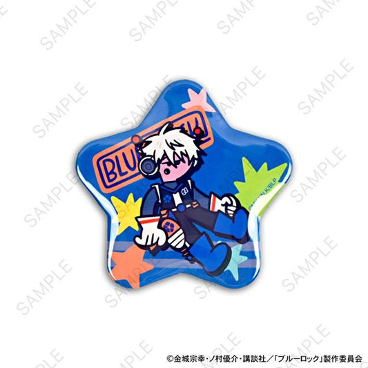 [Pre-order] Blue Prison Mizuzawa Ishiba collaboration star badge (Nagi Seishiro) "Pre-order for September 24"