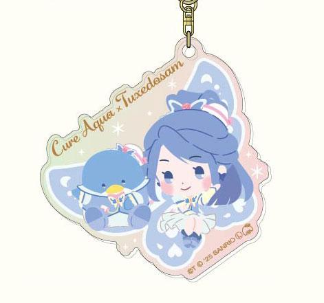 [Pre-order] Aurora Keychain Yes! PreCure 5GoGo! × Sanrio Character 05 Water Angel × Sam Penguin "Pre-order February 25"