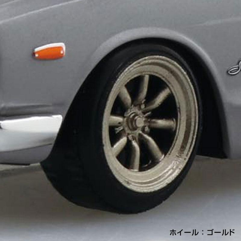 [預訂] 樂Pla Snap套件 No.16CU-SV 日產 C10 Skyline 2000GT-R 客製化輪圈 (Silver) 模型《25年10月預約》