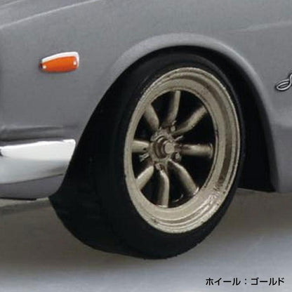 [預訂] 樂Pla Snap套件 No.16CU-SV 日產 C10 Skyline 2000GT-R 客製化輪圈 (Silver) 模型《25年10月預約》