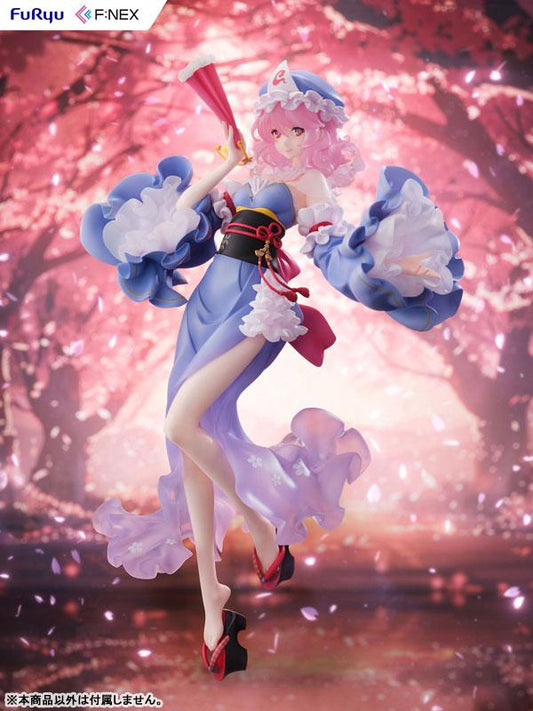 [Pre-order] Touhou Project Saikyoji Yuyuko illustration by ideolo 1/6 finished product model "June 25 reservation"