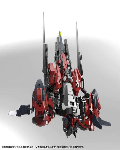 [預訂] Hexa Gear VELOCE改 1/24 組裝模型，紅色和灰色配色。