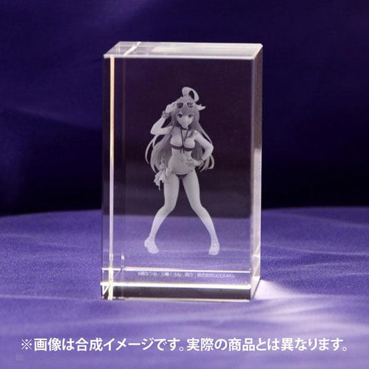 [預訂] KDcolle5週年紀念 『為美好的世界獻上祝福！』 阿克婭 原作版 泳裝ver. 3D水晶《26年1月預約》