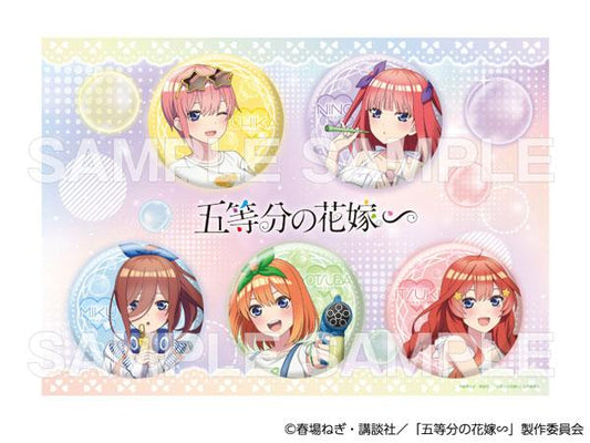 [預訂] 五等分的花嫁∽ 全息徽章套裝 肥皂Style《24年5月預約》