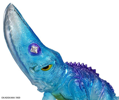 [Pre-order] Medium Series Gamera 2nd Archer Dragon (1969) Clear Blue Ver. Finished Model "Reservation for February 25"