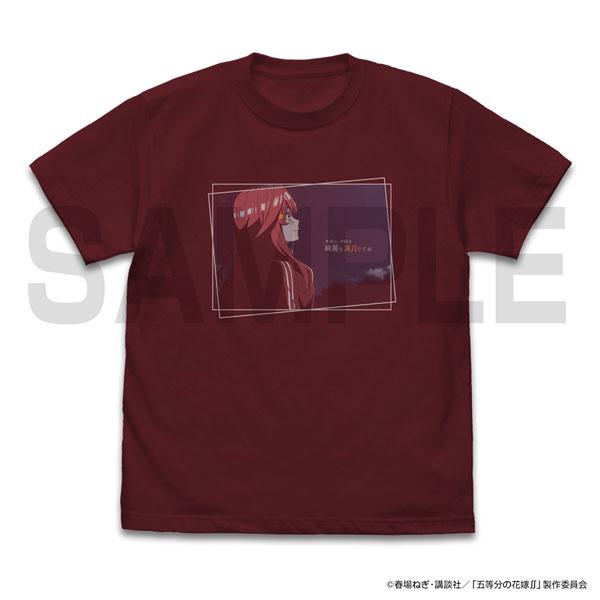 [預訂] 五等分的花嫁∬ 中野五月 Emotional T恤/BURGUNDY-XL《25年8月預約》
