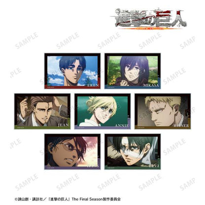 [Pre-order] Attack on Titan Exchange Scene Writing Acrylic Cards vol.2 7 pieces in BOX "October 24 Pre-order"