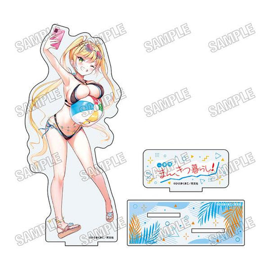 [預訂] 「一疊間漫畫咖啡屋生活！」BIG立牌 水着ver. (2)鈴木萬里花《25年12月預約》