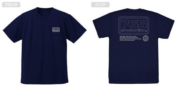 [預訂] 偶像大師 765pro Logo 乾爽T恤/NAVY-M《25年11月預約》