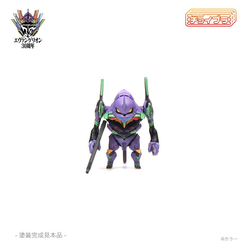 [預訂] Choipla EVA初號機模型站立，紫色塗裝，持武器。