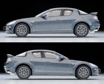[預訂] Tomica LV-N314d Mazda RX-8 TypeRS (灰色) 2011年式，側面展示。