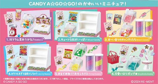 [預訂] Sweety！ Happy！ Candy SHOP CANDY A☆GO☆GO！ 6個入BOX《24年10月預約》