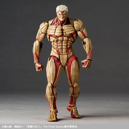 [期間限定](特典) REVOLTECH Amazing Yamaguchi 進擊的巨人 鎧之巨人（再售）《26年4月預約》
