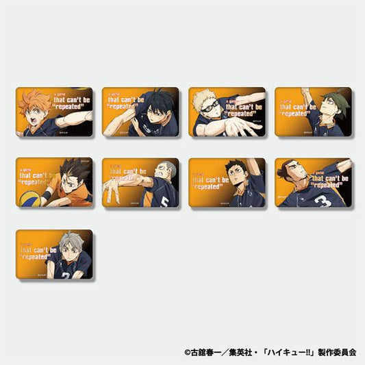 [Pre-order] Volleyball boy! ! TD Badge 5th issue action copyright foil ver. Karasuno 9 in BOX "January 25 reservation"