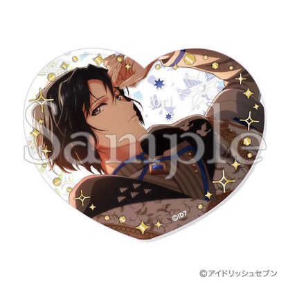 偶像星願 Pikuria Collection premium Vol.2 心形徽章，其中一款設計圖樣。