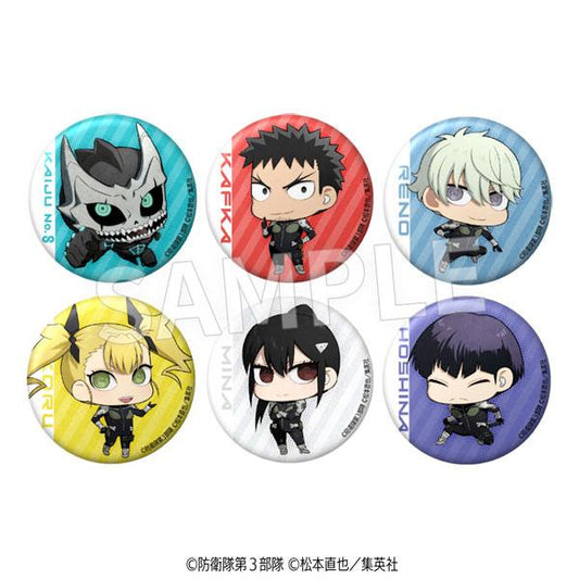 [Pre-order] Monster No. 8 57mm Badge (illust. Chimichara) 6 pieces in BOX "January 25 Pre-order"