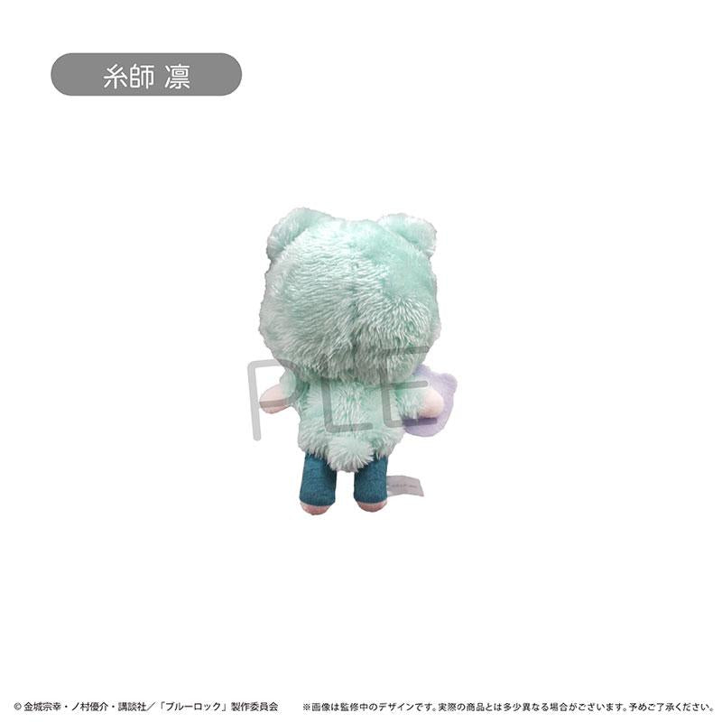 [預訂] 藍色監獄 Petit Fuwa毛公仔 核桃睡衣ver. 糸師凜《25年4月預約》