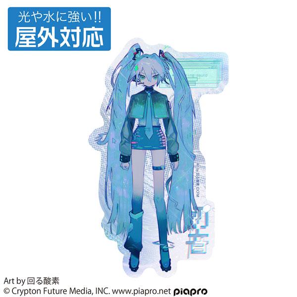 [預訂] 初音未來 戶外應對貼紙 迴轉氧氣 Ver.《24年12月預約》