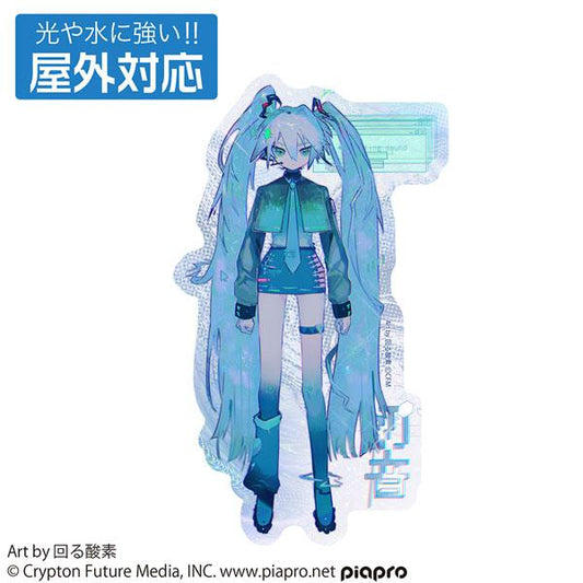 [預訂] 初音未來 戶外應對貼紙 迴轉氧氣 Ver.《24年12月預約》