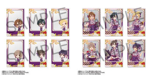 [Pre-order] Turn vegetables into flowers × horse lane exchange acrylic card A 6 pieces in 1 bag "September 24 reservation"