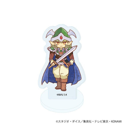 遊戲王復古藝術壓克力立牌，黑魔導女孩站姿插圖。