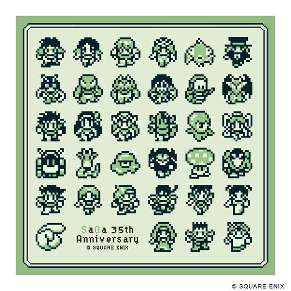 [預訂] 復活邪神系列 35th Anniversary Sa・Ga 手帕《25年4月預約》