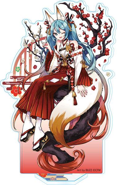 [Pre-order] Hatsune Miku Hyakki Yakō Standing M Demon Fox Plum (Resale) "Reservation for August 24"