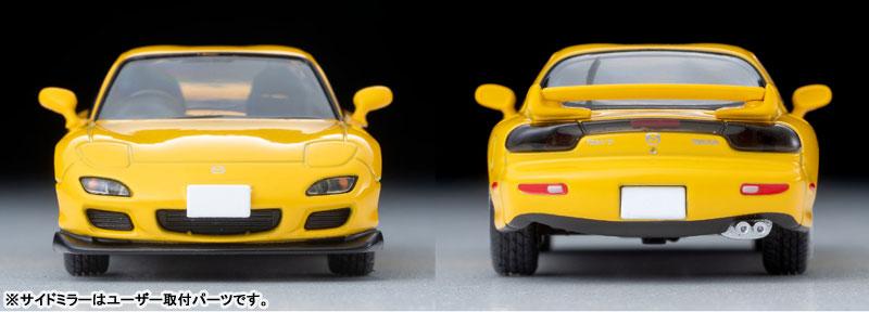 [預訂] Tomica Limited Vintage NEO LV-N267d 馬自達 RX-7 Type R 巴瑟斯特R(黃) 2001年款《24年12月預約》