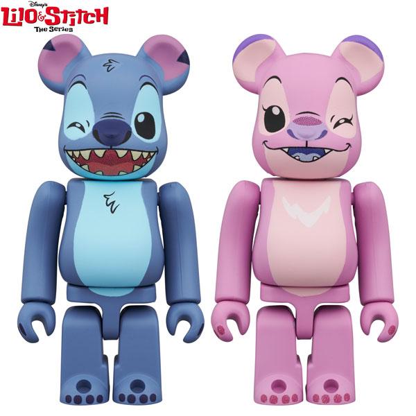 [預訂] BE＠RBRICK STITCH ＆ ANGEL 2PCS SET『Lilo ＆ Stitch： The Series』《24年10月預約》