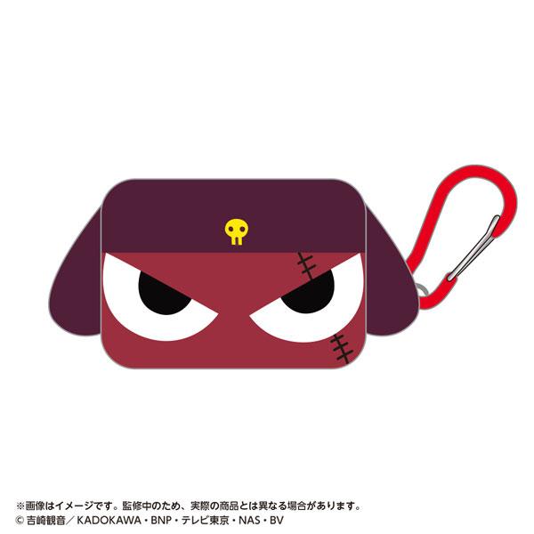 [預訂] Keroro軍曹 Giroro 登山扣環迷你小包，紅色頭部造型設計。