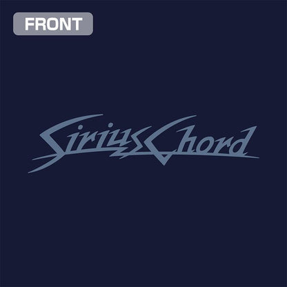 [預訂] 偶像大師 灰姑娘女孩 Sirius Chord 標誌 T恤/NAVY-S《25年10月預約》