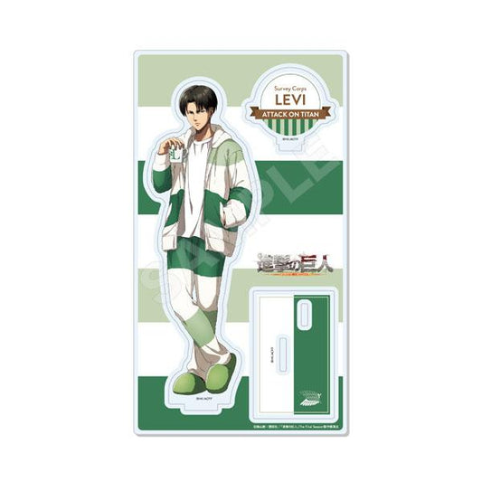 [Pre-order] Attack on Titan room wear ver. Standing card 02 Levi (pajamas) "Reservation for August 24"