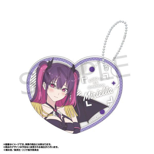 [Pre-order] 2.5-dimensional temptation Pikuri pendant &amp; standing sign Miriella Hygiene Team/Meihuali "Reservation for February 25"