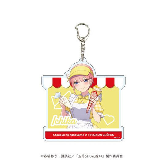 [Reservation] Large keychain "Fifth Half Hanayome∽" 26/Ichika Crepe Shopkeeper ver (newly drawn illustration) "Reservation for October 24"