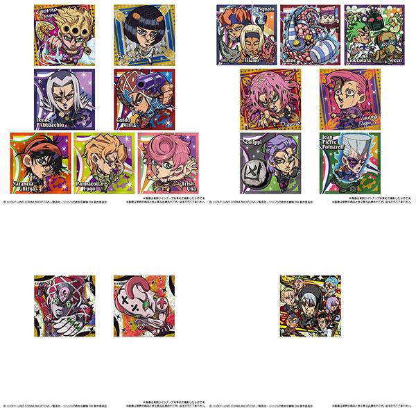 [預訂] Ni-formation JoJo的奇妙冒險 貼紙威化 ～黃金之風 Episodio02～ 20個入BOX (食玩)《25年11月預約》
