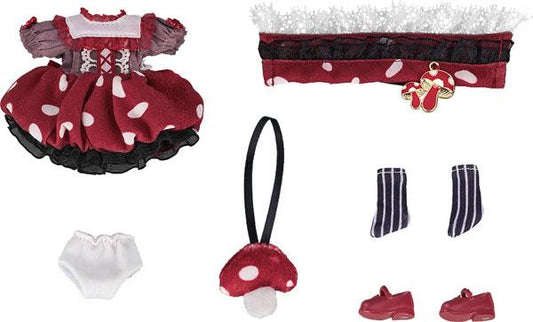 [Pre-order] Clay Doll Costume Set Mushroom: Girl (Red) "Pre-order for June 25"