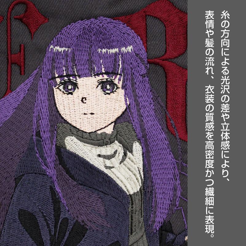 [預訂] 葬送的芙莉蓮 菲倫 刺繡工作襯衫/GRAY-L《25年9月預約》