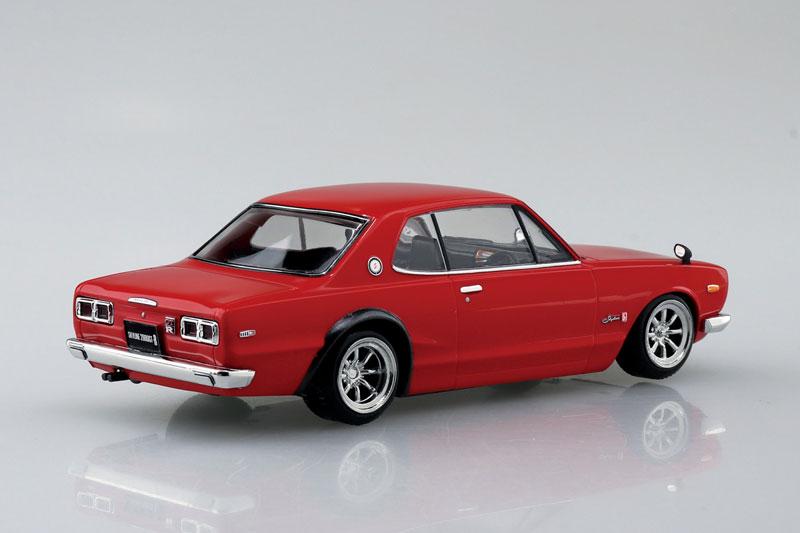 [預訂] 樂Pla Snap套件 No.16CU-RD 日產 C10 Skyline 2000GT-R 客製化輪框 (紅色) 模型《25年10月預約》
