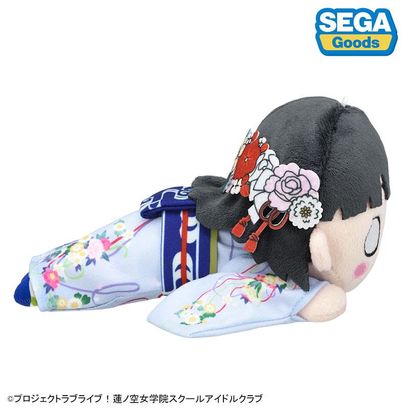 [預訂] Love Live!蓮之空女學院學園偶像俱樂部 躺臥 毛公仔 “百生吟子-加賀友禪合作款服裝”(S)《25年12月預約》