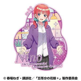 [預訂] 五等分的花嫁* 旅行貼紙(7)中野二乃(歡迎回來)《25年2月預約》