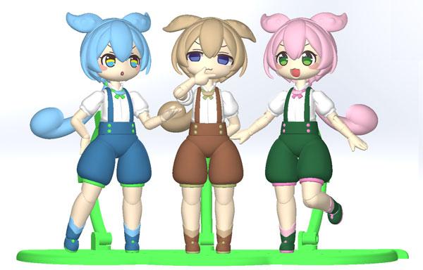 [預訂] Plafia 東北俊子 麻糬怪獸們 BOX 1/12 模型《25年12月預約》