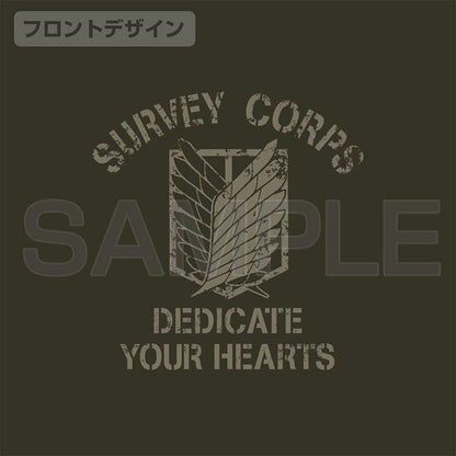 [預訂] 進擊的巨人 調查兵團 工作襯衫 Ver.2.0/MOSS-L《25年8月預約》