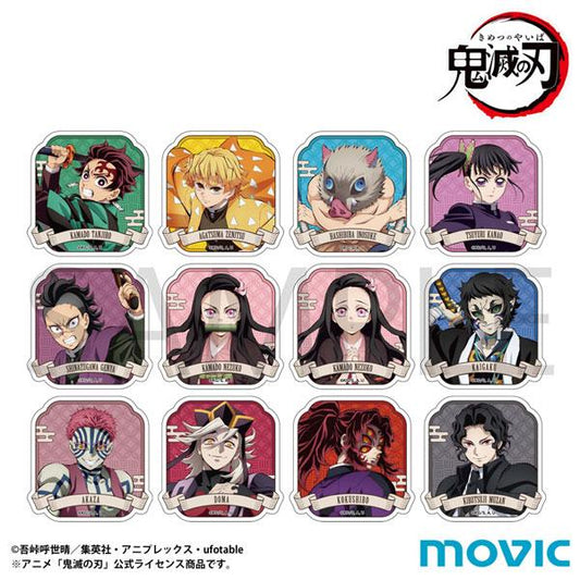 [預訂] 鬼滅之刃 壓克力徽章Collection A BOX 12個入BOX《25年11月預約》