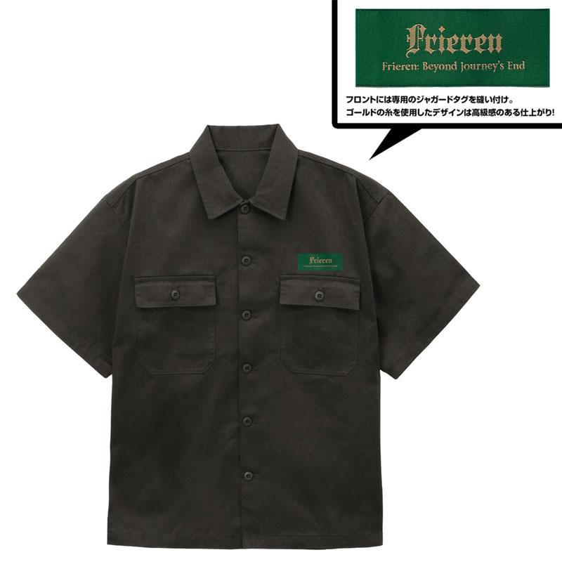 [預訂] 葬送的芙莉蓮 芙莉蓮 刺繡工作襯衫/GRAY-XL《25年9月預約》