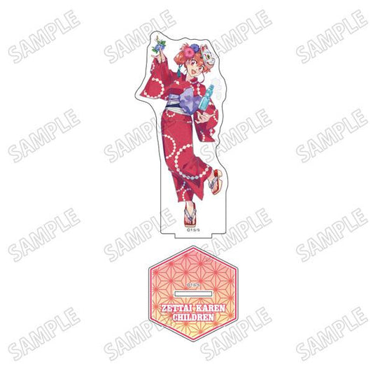 [Pre-order] "Cute and Poor Super Girl Group" Standing Card (1) Akashi Kaoru "Reservation for February 25"