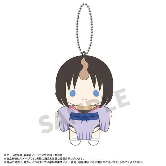 [預訂] 電影『小林家的龍女僕 害怕寂寞的龍』毛絨公仔吊飾 C 艾爾瑪《25年12月預約》