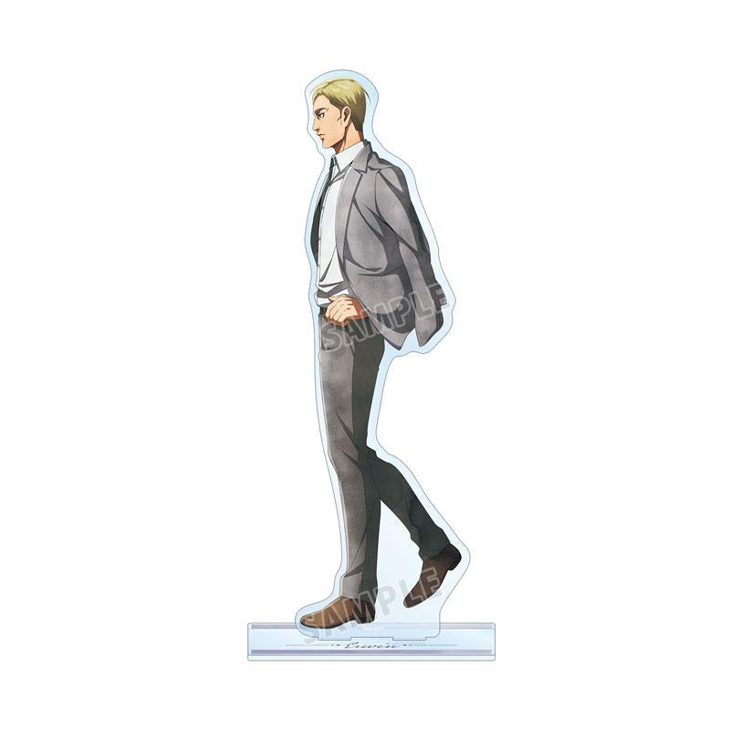 [Pre-order] Attack on Titan's newly painted Erwin's pace and watercolor style ver. Extra large stand "Pre-order for October 24"