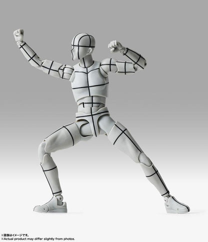 [預訂] S.H.Figuarts Body-kun -運動- Edition -線框-(Gray Color Ver.)《25年1月預約》